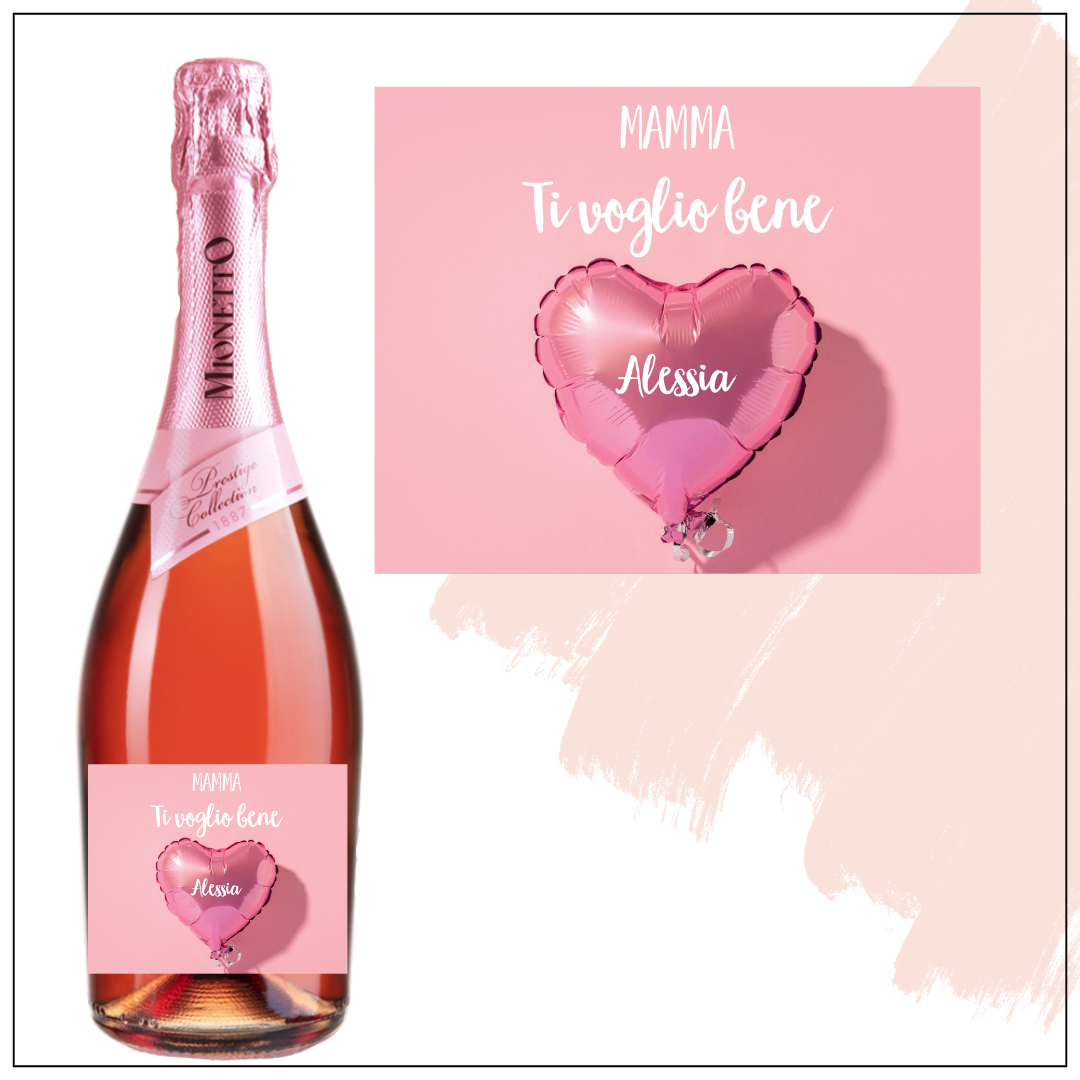 Bracciale Serpente Con Ciondolo Inciso Per Mamma, Regalo Festa Della Mamma Compleanno, Acciaio Inox, Catena Regolabile 17+4 Cm, Argento