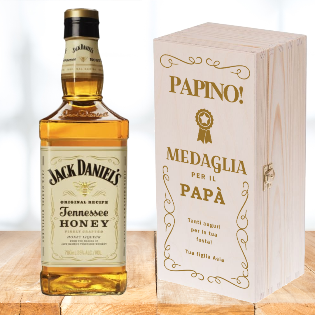 Medaglia In Legno Personalizzata Per Festa Del Papà, Regalo Per Papà E Nonno, Incisione Personalizzabile